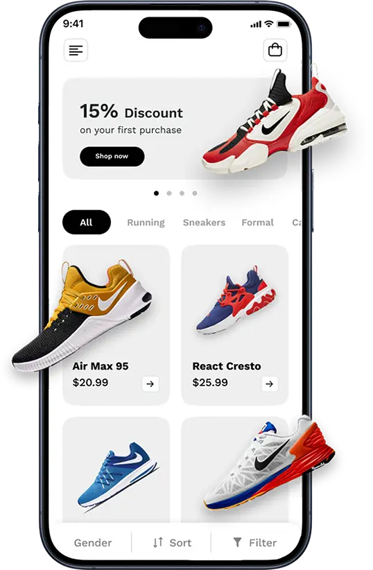 Mobile commerce storefront