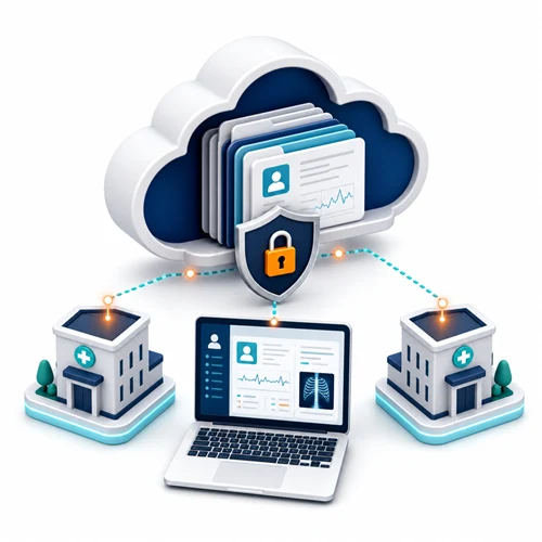 Secure medical record portal