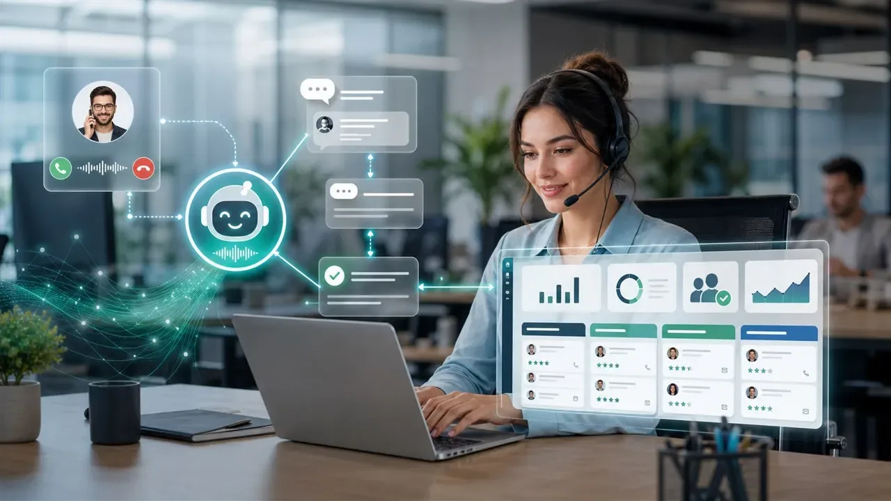 AI receptionist sales platform integration