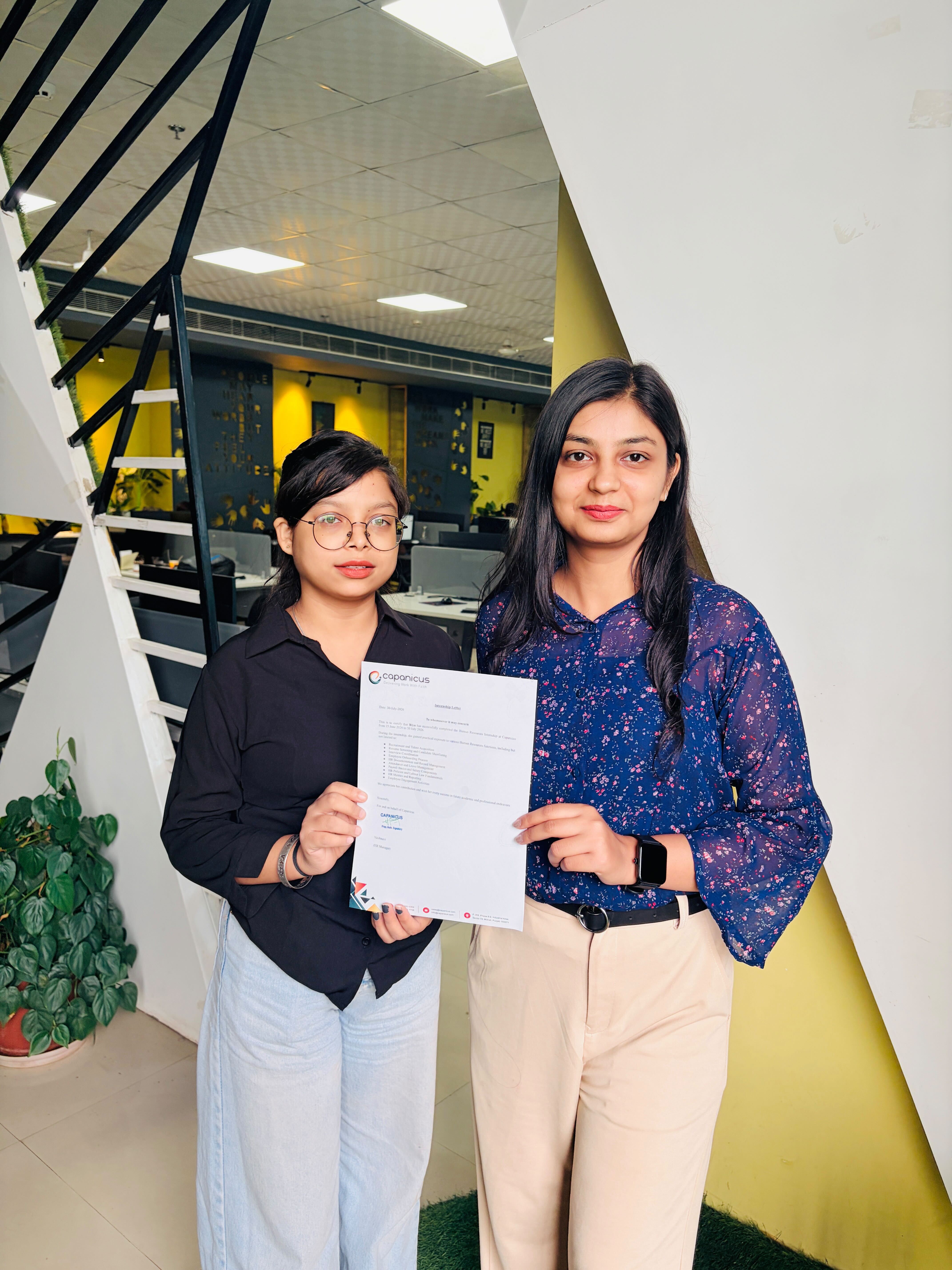 Capanicus internship certificate photo 5
