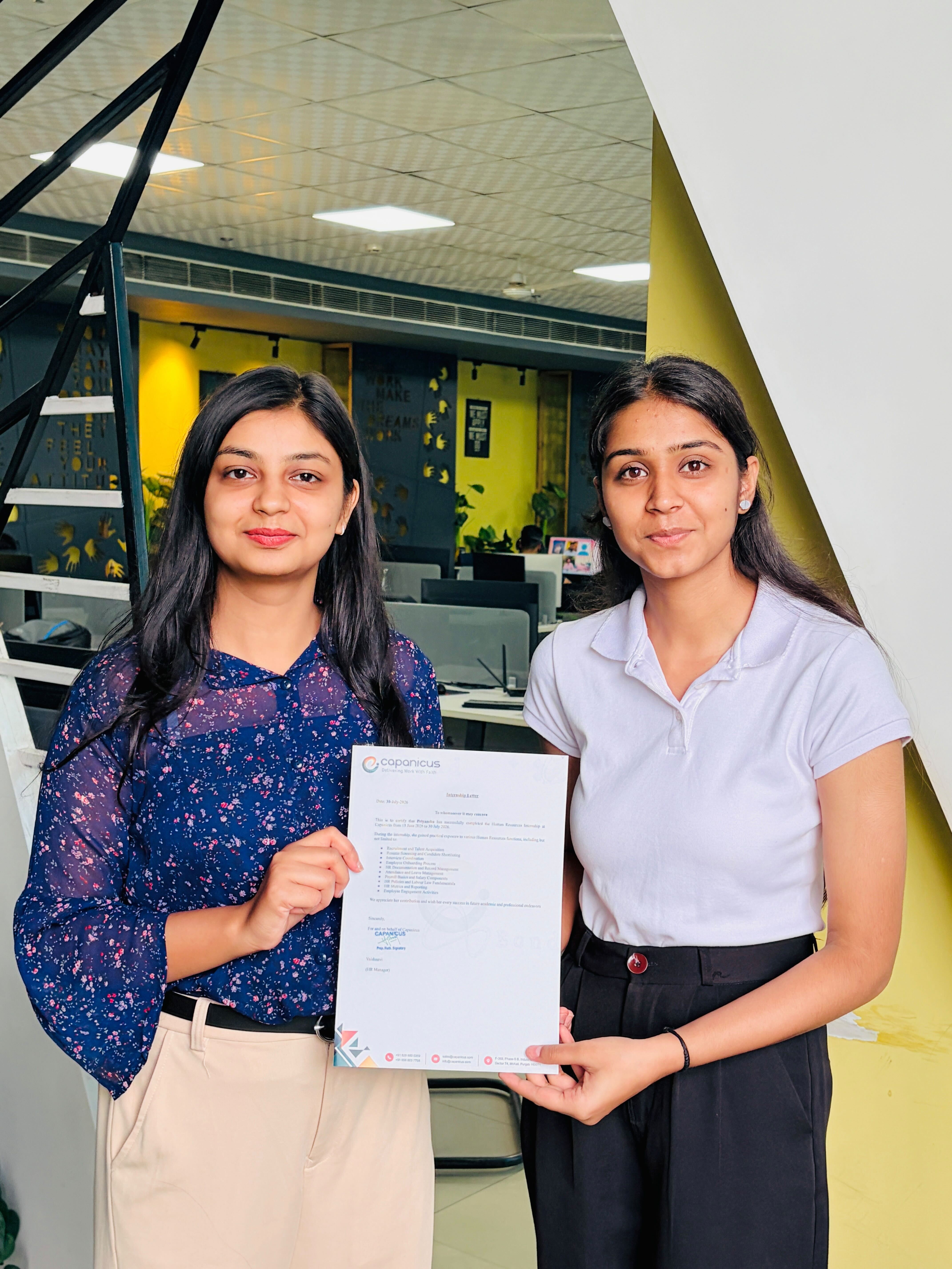 Capanicus internship certificate photo 7